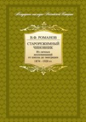 Старорежимный чиновник. Из личных воспоминаний от школы до эмиграции, 1874–1920 гг. - Романов Владимир Федорович