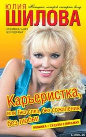 Карьеристка, или без слез, без сожаления, без любви - Шилова Юлия Витальевна