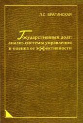 Государственный долг: анализ системы управления и оценка ее эффективности - Брагинская Лада Сергеевна