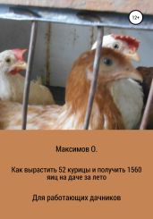 Как вырастить 52 курицы и получить 1560 яиц на даче за лето. Для работающих дачников - Максимов Олег