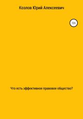 Что есть эффективное правовое общество? - Козлов Юрий Вильямович