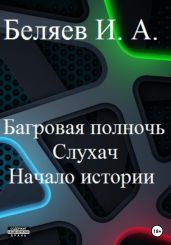 Багровая полночь. Слухач. Начало истории - Беляев Илья Андреевич