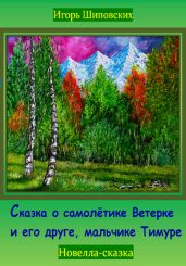 Сказка о самолётике Ветерке и его друге, мальчике Тимуре - Шиповских Игорь