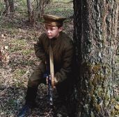 Синяя папка. Сережка. Давным давно была война... - Колесов Василий