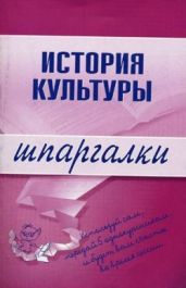 История культуры - Дорохова М. А.