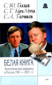 Белая книга. Экономические реформы в России 1991–2001 - Кара-Мурза Сергей Георгиевич, Глазьев Сергей Юрьевич, Батчиков Сергей Анатольевич